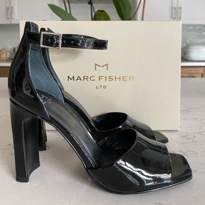 Marc Fisher Harlin black heels, size 6.5, NWT